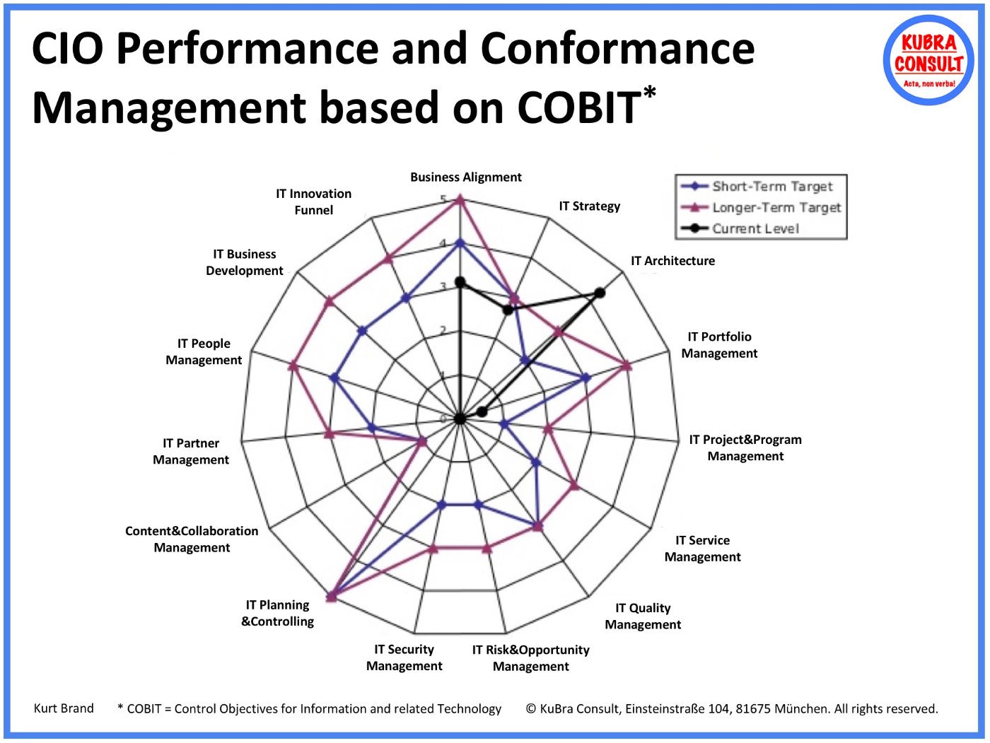 CIO performance and conformance management based on COBIT